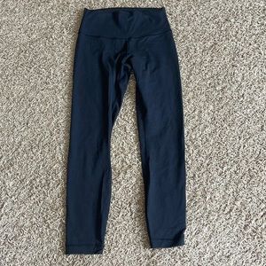Black Lululemon align leggings size 6